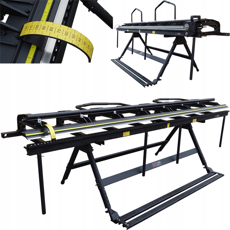 OHÝBAČKA PLECHOV KANADSKÝ OHÝBAČ METCOR ALB-2600 + NOŽNICE 2600mm